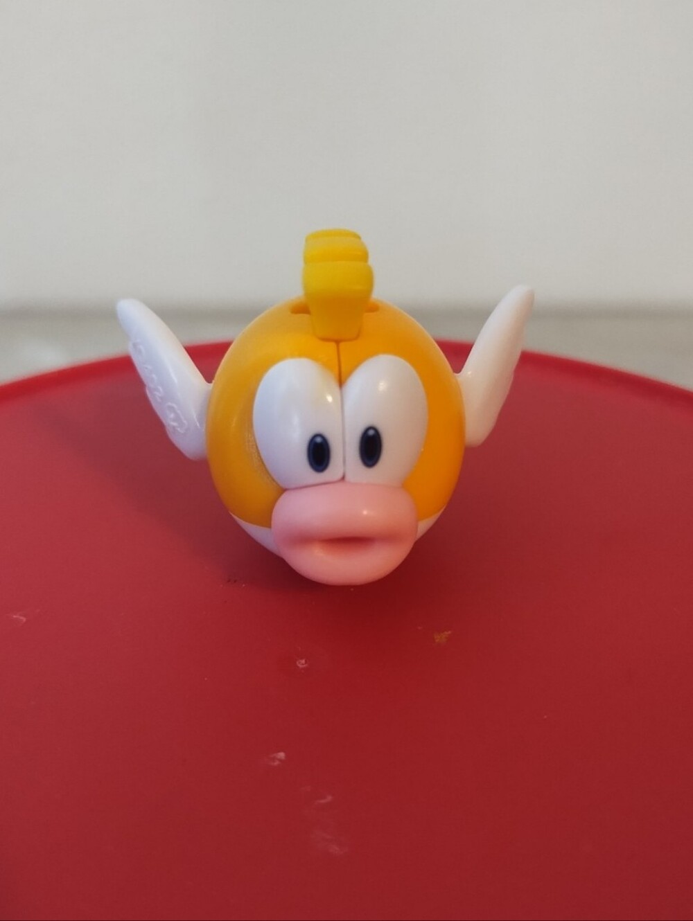Super Mario World Yellow Eep Cheep Kinder Joy Fish Toys